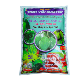 TINH VÔI MASTER, NÂNG pH, RỬA PHÈN, TĂNG CANXI