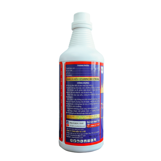 Dịch cá Ocean Fish Master Organic 35% - chai 1 lít