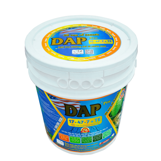 DAP HỮU CƠ KHOÁNG 17-47-7 + TE (Dạng bột)