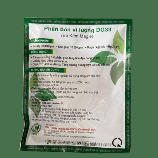 PHÂN BÓN LÁ MAGIE BO KẼM NHẬP KHẨU TÂY BAN NHA 250G | VTNN BẢO DUY ĐAK LAK