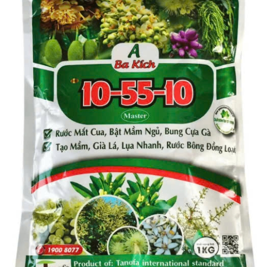 A BA KÍCH (10-55-10+TE) tạo mầm hoa | VTNN BẢO DUY ĐAK LAK