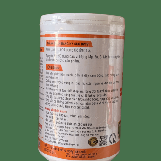 PHÂN BÓN LÁ AGRO ÁO GIÁP KẼM BIOGOLD 1KG | VTNN BẢO DUY ĐAK LAK