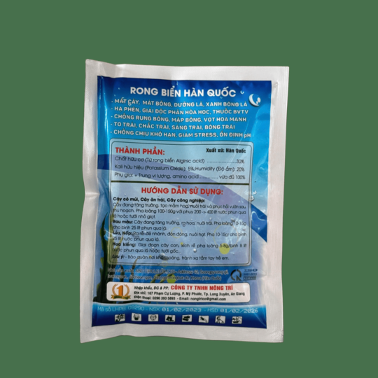 PHÂN BÓN LÁ RONG BIỂN HÀN QUỐC 150G | VTNN BẢO DUY ĐAK LAK