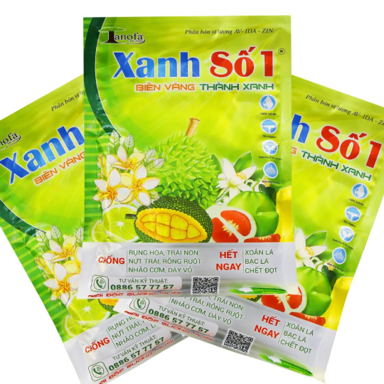 PHÂN BÓN LÁ XANH SỐ 01 (siêu vi lượng)| VTNN BẢO DUY ĐAK LAK