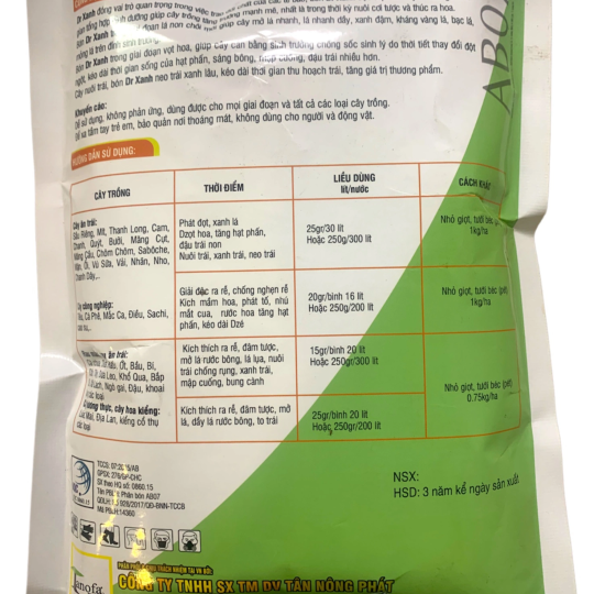 DR XANH, XANH TRÁI, XANH GAI | ĐIỀU HÒA SINH TRƯỞNG| VTNN BẢO DUY ĐAK LAK